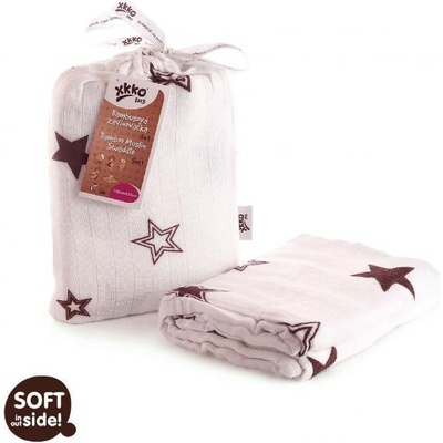 Kikko zavinovačka Dark Brown Stars