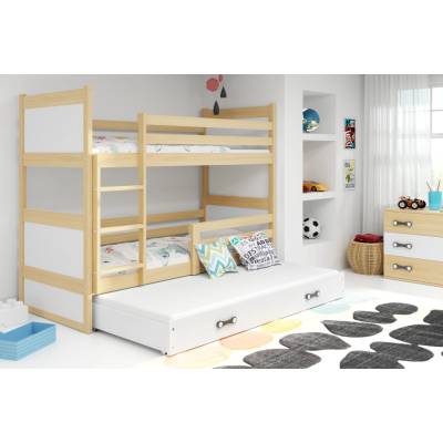Interbeds Rico 3 Poschodová borovica biela