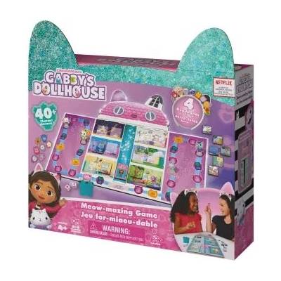 Spin Master Къщичката на Габи: Настолна игра „Котка-стик