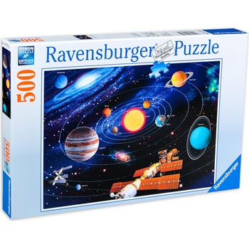 Image 1 of Ravensburger Пъзел Ravensburger от 500 части - Слънчева система (14775)