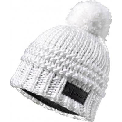 Atomic W Alps Pom beanie white