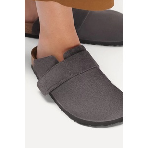 Birkenstock чехли сабо дамски от велур Loma - answear - 332,30 лв