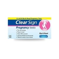 Pasante Clear Sign hCG Dip tehotenský test 3 ks