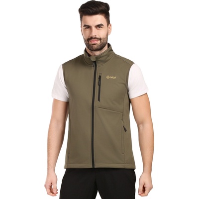 Kilpi pánská softshellová vesta NOIL-M khaki