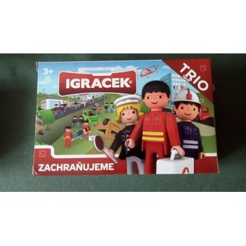 Efko Igráček TRIO Zachraňujeme policistka Hasič záchranář