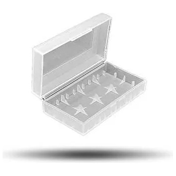 Image 1 of Battery Case Clear 20700/21700