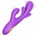 SuperLove Rabbit Flapping G-Spot 3in1 Vibrator Purple
