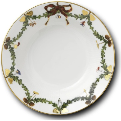 Royal Copenhagen Hluboký talíř Star Fluted 17 cm