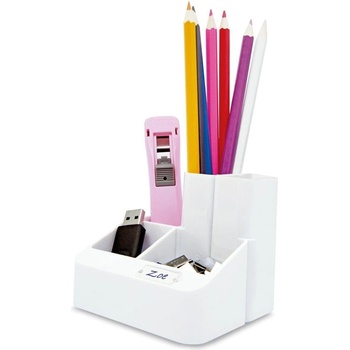 Rapesco Органайзер за бюро Tidy, с 5 отделения, бял (1060180027)