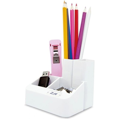 Rapesco Органайзер за бюро Tidy, с 5 отделения, бял (1060180027)