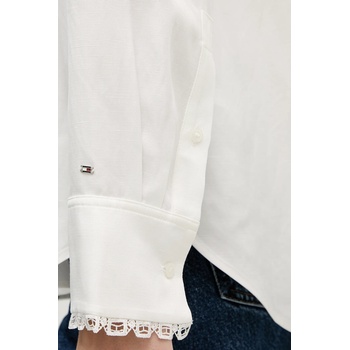 Tommy Hilfiger Риза с лен Tommy Hilfiger (WW0WW48654)