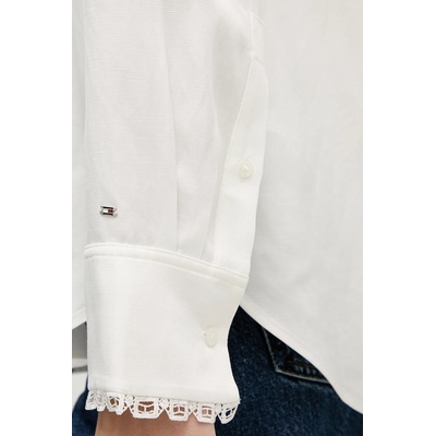 Tommy Hilfiger Риза с лен Tommy Hilfiger (WW0WW48654)