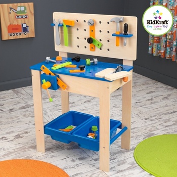 KidKraft pracovní ponk DELUXE WORKBENCH WITH TOOLS