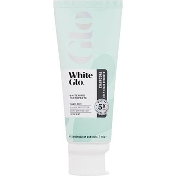 White Glo Glo Charcoal Deep Stain Remover Whitening 115 g