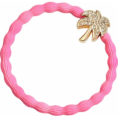 By Eloise London Gold Bling Palm Tree farba Neon Pink
