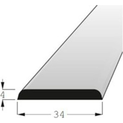 Lišta krycí borovice 34x4mm, délka 200cm