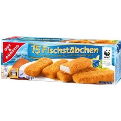 G&G Fischstäbchen Alaska Seelachs 15ks 450 g