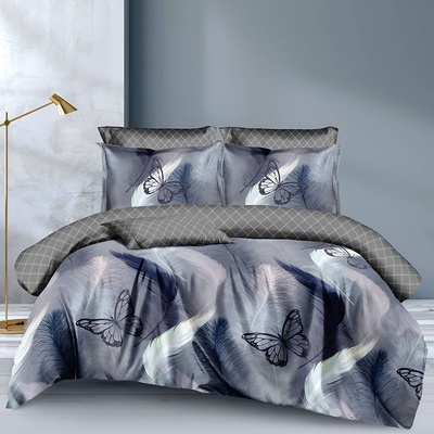 EmonaMall Двулицево спално бельо EmonaMall, 6 части - Модел S18103 (S18103-12000d)