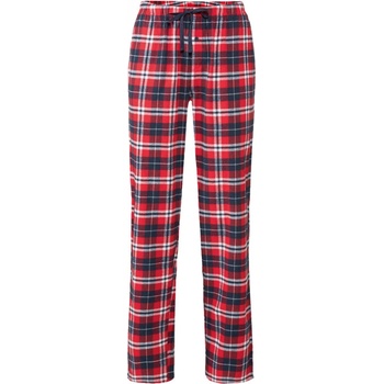 Esmara dámské kalhoty na spaní káro modré červené