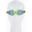 Speedo Детски очила за плуване Speedo Futura Biofuse Flexiseal, сини 68-11595C585
