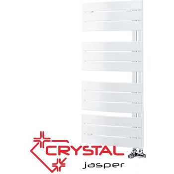 Crystal Водна лира за баня Crystal JASPER, 500 W, 1080×550 mm, бяла (Crystal JASPER)