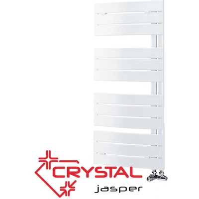 Crystal Водна лира за баня Crystal JASPER, 500 W, 1080×550 mm, бяла (Crystal JASPER)