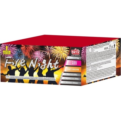 Tarra pyrotechnik Ohňostroj FIRE NIGHT 100 100 ran