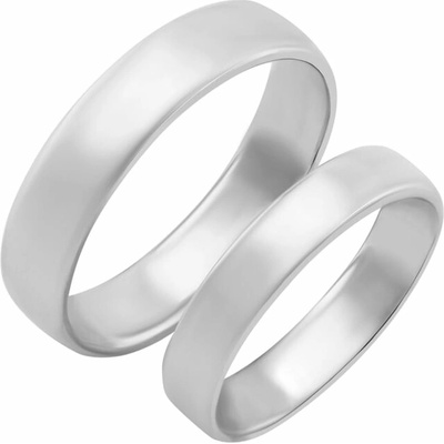 Eppi Komfortní snubní prsteny z platiny Ygyn RW34519
