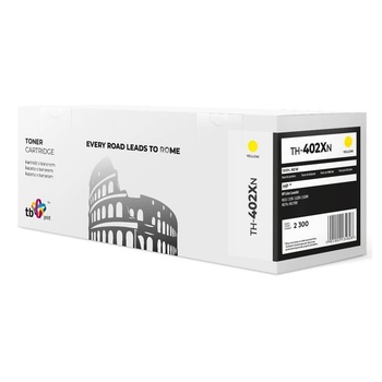 Compatible TH-402XN Тонер, жълт, съвместим с HP Color LaserJet (TH-402XN)