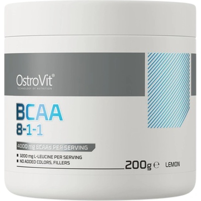 OstroVit BCAA 8: 1: 1 Powder [200 грама] Лимон