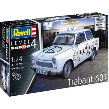 Revell Сглобяем модел, Revell, Builders Choice, Трабант 601С, 138 части