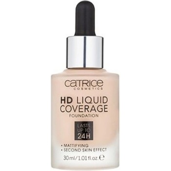 Catrice HD Liquid Coverage Foundation make-up 002 Porcelain Beige 30 ml