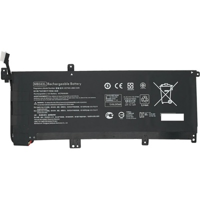 HP HP, 3 клетки, 15.2V, 52Wh, Заместител (MB04XL)