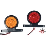  Габарити led рогче Оранж/Червен 2бр. к-т -894109-2 ('269330)
