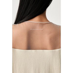 MM6 Maison Margiela пуловер дамски с памук (S62HP0043.M13273)