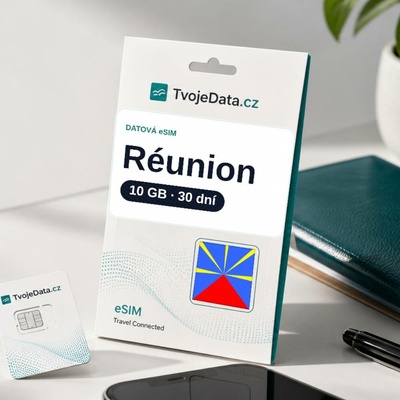 eSIM Réunion 10 GB / 29 dní - Réunion C3CDF6