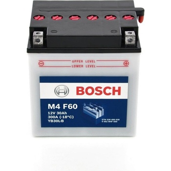 Bosch 12V 30Ah 300A 0 092 M4F 600