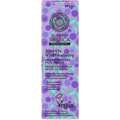 Natura Siberica Anti-OX Divoká Čučoriedka denný krém 50 ml
