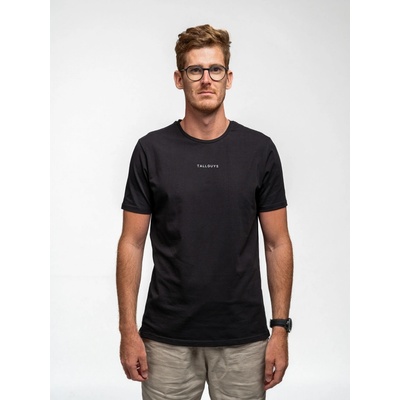 TallGuys pánské rozstřižené tričko óčko Deep black