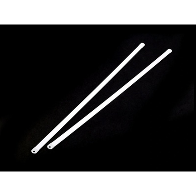 Výztuž do korzetu kovová šíře 8 mm délka 30; 35; 40 cm, střední, 1 (30 cm) bílá