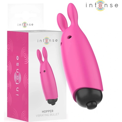 Intense hopper pink vibrating bullet 8.3 x 2.4 cm
