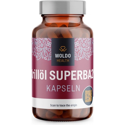 Woldohealth Krill olej SUPERBA2 120 softgel kapslí