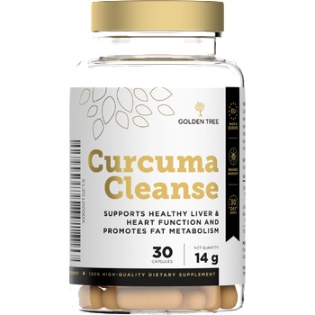 Golden Tree Curcuma Cleanse - 30 капсули