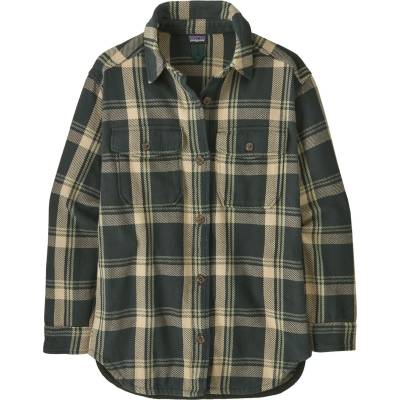 Patagonia Дамска риза с копчета Patagonia Women's Fjord Loft Overshirt Jacket Shirt - Cirque: Old Growth Green - размер XS (133-1067-0411)