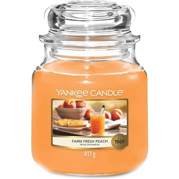 Yankee Candle Farm Fresh Peach ароматна свещ унисекс 623 гр