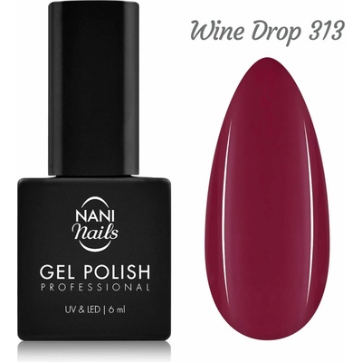 NANI gél lak 6 ml Wine Drop