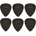 Dunlop 449R 1.00 Max Grip Standard 6 Перце за китара (449R100-6PACK-SET)