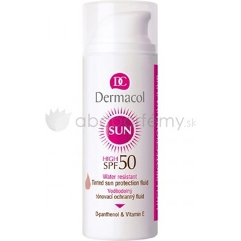 Dermacol Sun tónovací vodeodolný pleťový fluid SPF50 50 ml