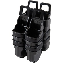 FMA Molle kombinované FastMag pre zásobník M4 / 5.56 a 2 pištoľové zásobníky Čierna