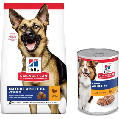 Hill’s Science Plan Mature Adult Large Bread Chicken New 14 kg